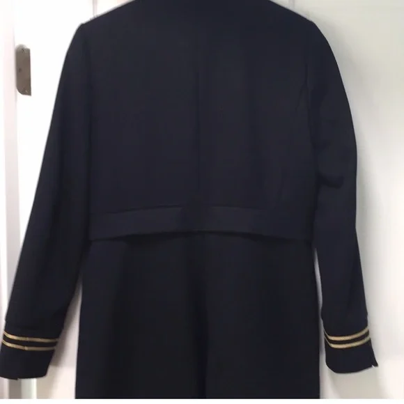 Zara Military Navy Jacket - Picture 7 of 9